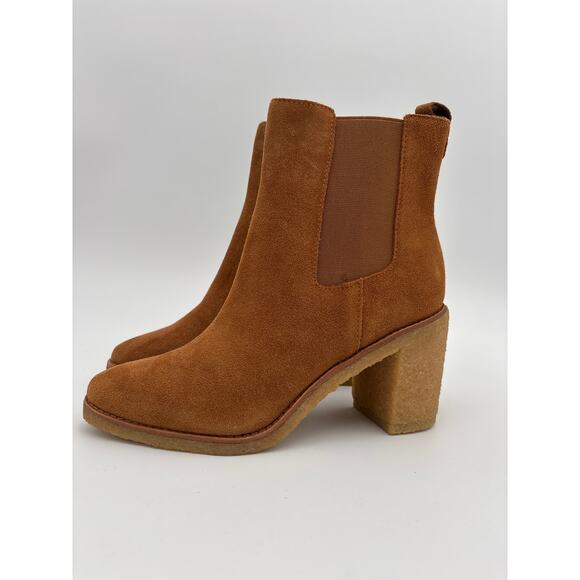 Lauren Ralph Lauren Women's Marianna Suede Chelsea Boots Size 8.5 NEW - Picture 3 of 9